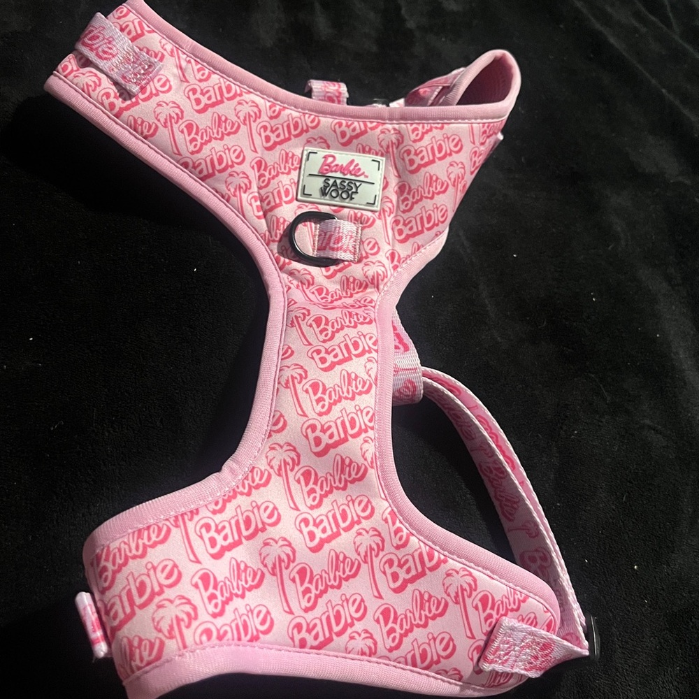 Dog Harness Barbie Sassy Woof  Large Dog Harness . New